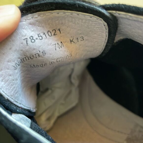 JOHNSTON & Murphy Black Suede Desert Chukka Lace Up Flex System Boots Size 7 - Picture 9 of 9